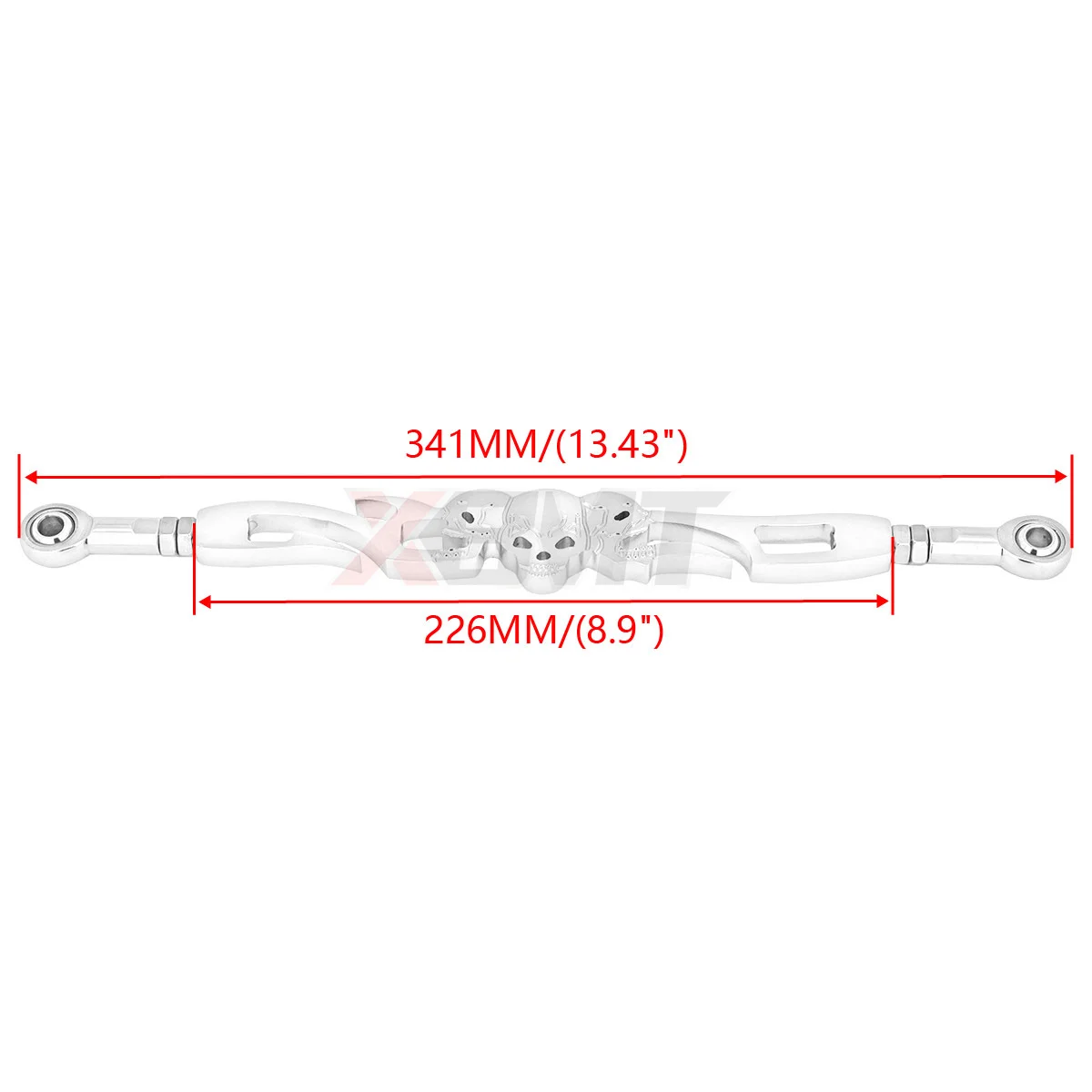 Motorcycle Skull Shift Linkage For Harley Davidon Softail FXDWG Dyna Wide Glide FLHR FLT 1980 & Up