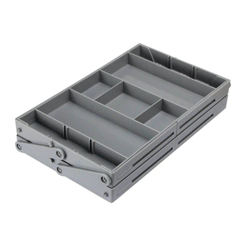 

New 2/3 Tier Jewelry Display Stackable Exquisite Jewellery Holder Portable Ring Earrings Necklace Organizer Storage Box C
