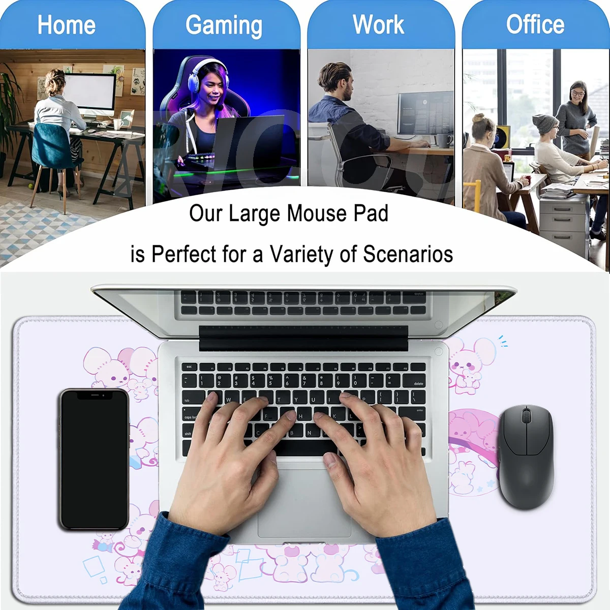 Gamer Pokemon Muismat Maushold - Home Office Layout recensie en prijs
