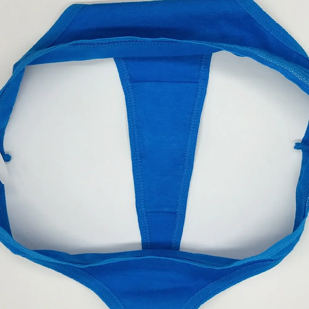 Senhoras calcinha tanga feminina g cordas lingerie sexy femme roupa interior de algodão para calcinha feminina sólida tanga mujer 5 pçs/lote