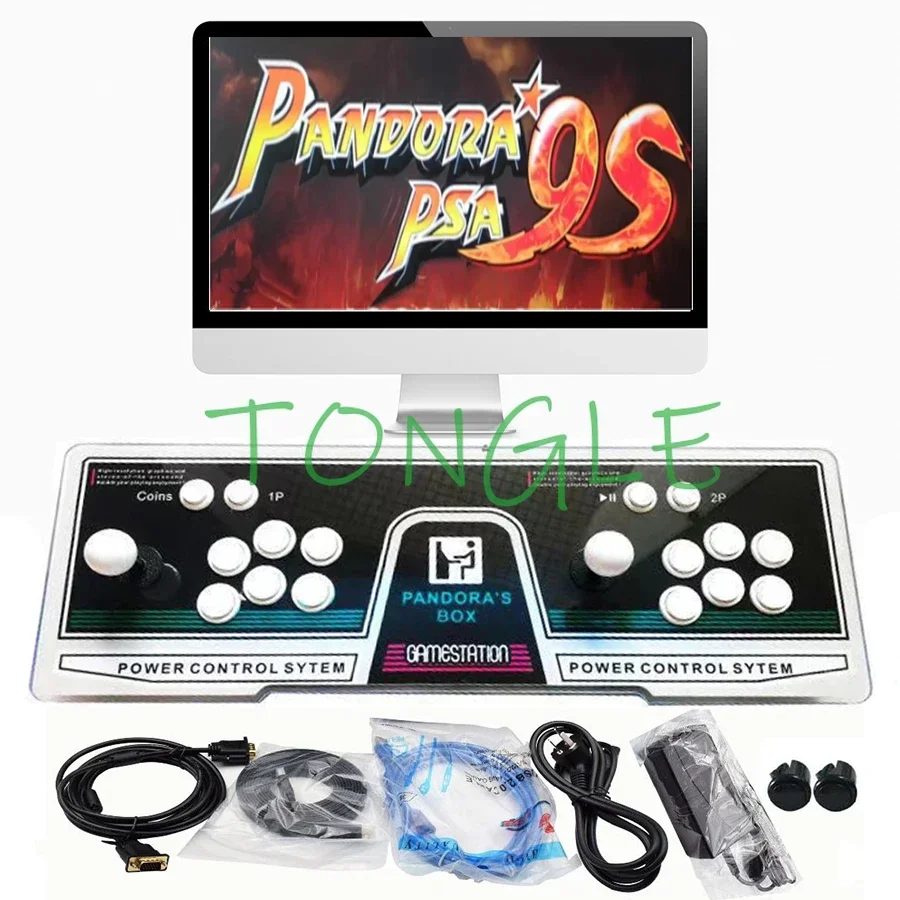 4260 in 1 Arcade Video Game Console Pandora 9S PCB Board with 16*3D Games Retro Joystick Controller 6 Button & Sticker Custom