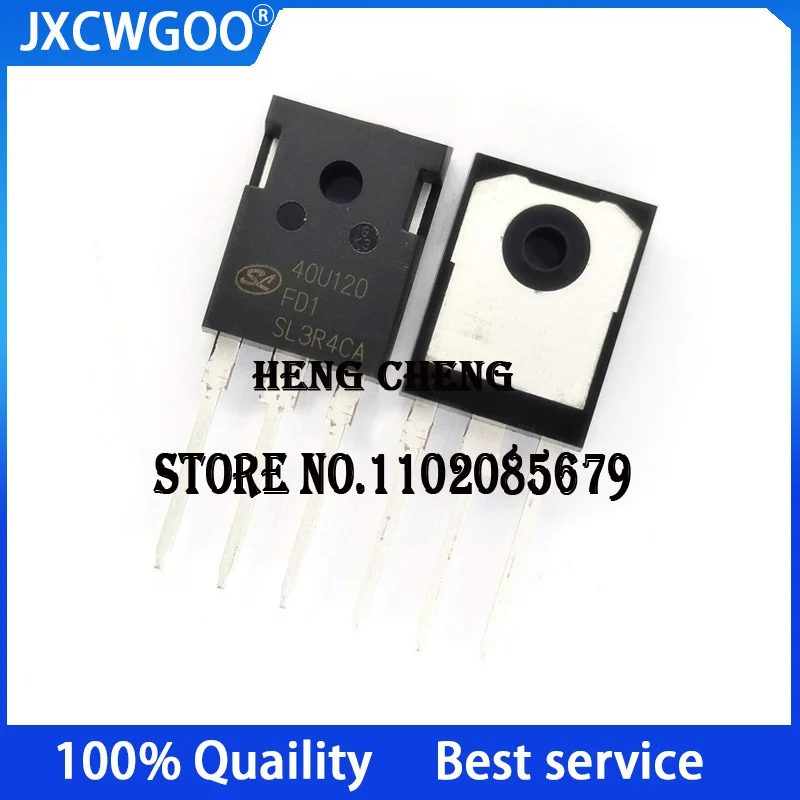 

10PCS 100%New Original SGT40U120FDR1P7 40U120FD1 TO-247 IGBT 1200V 40A