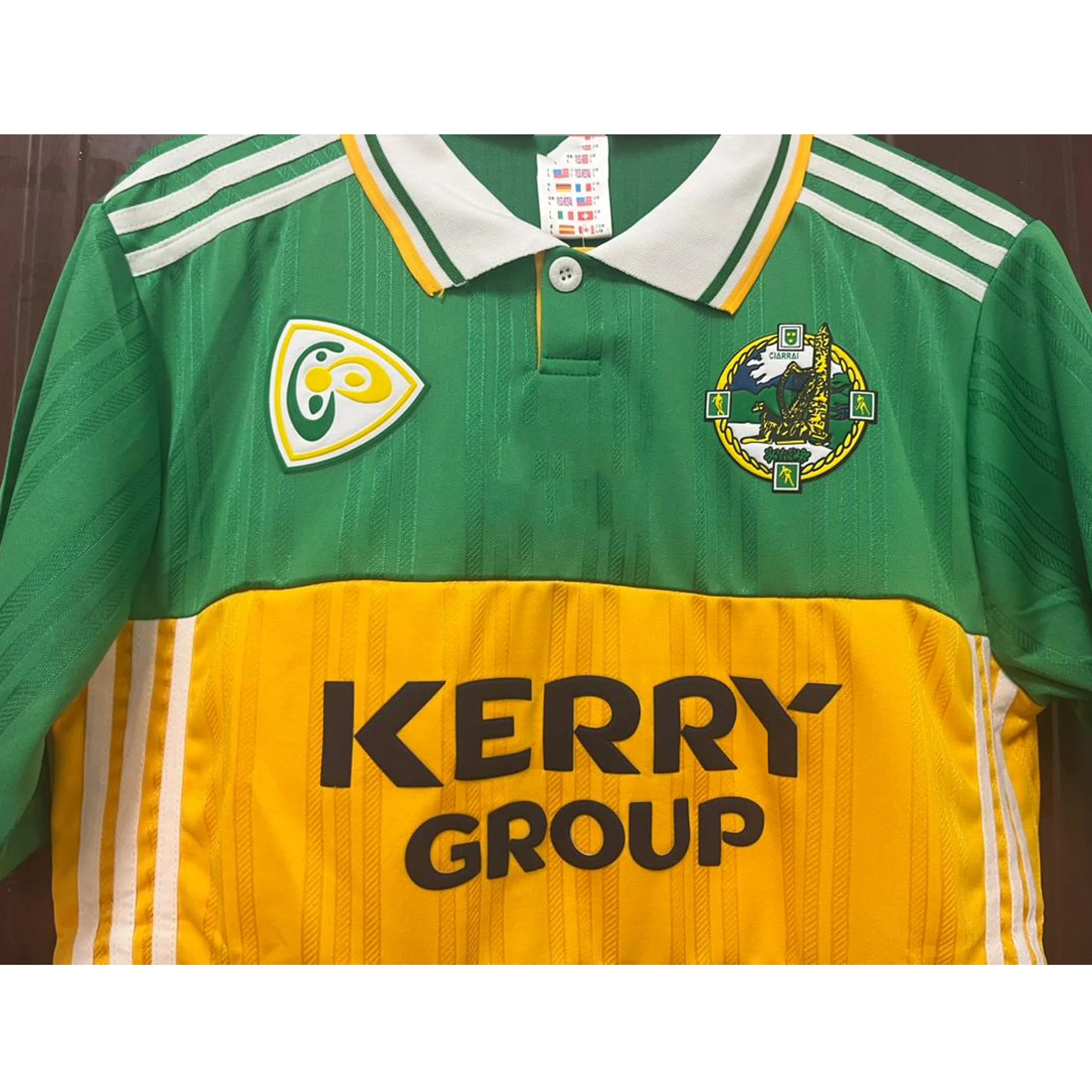 Very rare vintage 1998/99 Kerry GAA Ciarrai Irish Gaelic football shirt