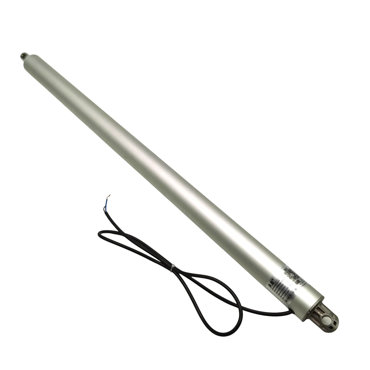 Mini Electric Linear Actuator High Speed 24V DC Motor 4In 11Lbs Tubular Brush Permanent Magnet 100RPM Waterproof IP65 for Fan