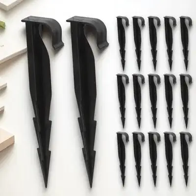 

50Pcs Barbed Irrigation Pipe Fixing Hooks Garden Hose Stakes for Drip Tube Support Lawn Irrigation Accessories Multipurpose