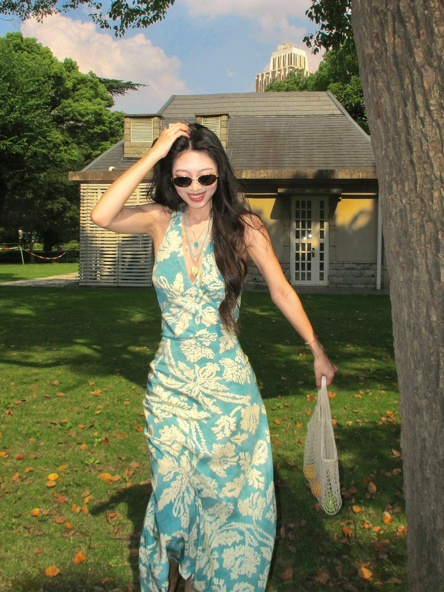 Floral Print Off-oulder Svel Dr Women's Vaion Bal Long Dr Hanging Ne ter Sle Printing A-Line Skirt