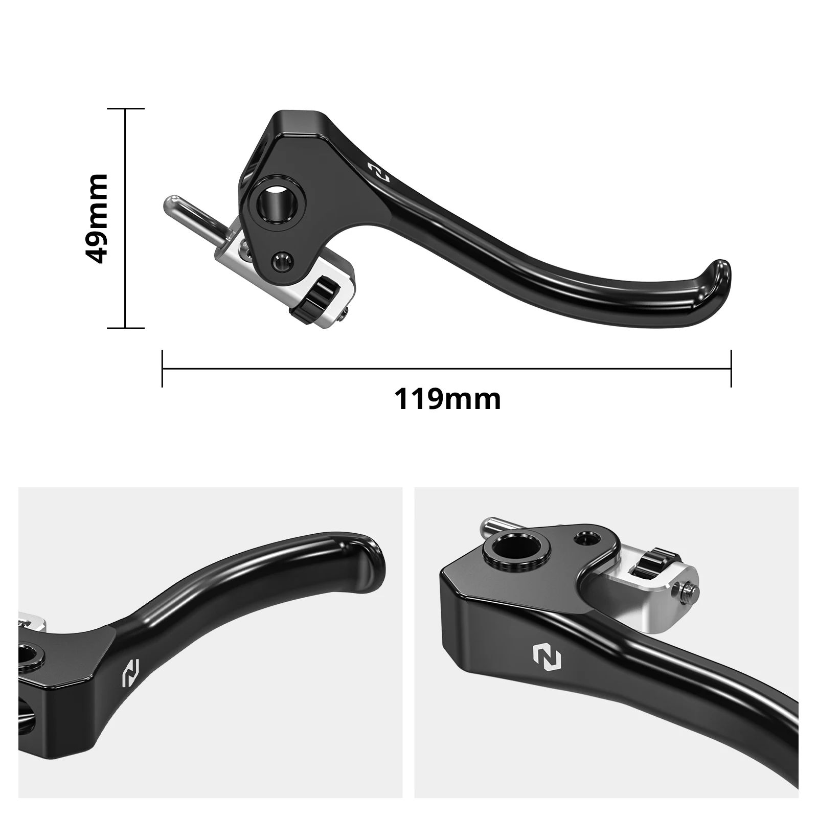 Brake Clutch Lever & Reservoir Cover For GasGas EC 300 EC 250 ECF 350 2021-2024 For Husqvarna TE 300 FE 250 FE 450 2022-2024