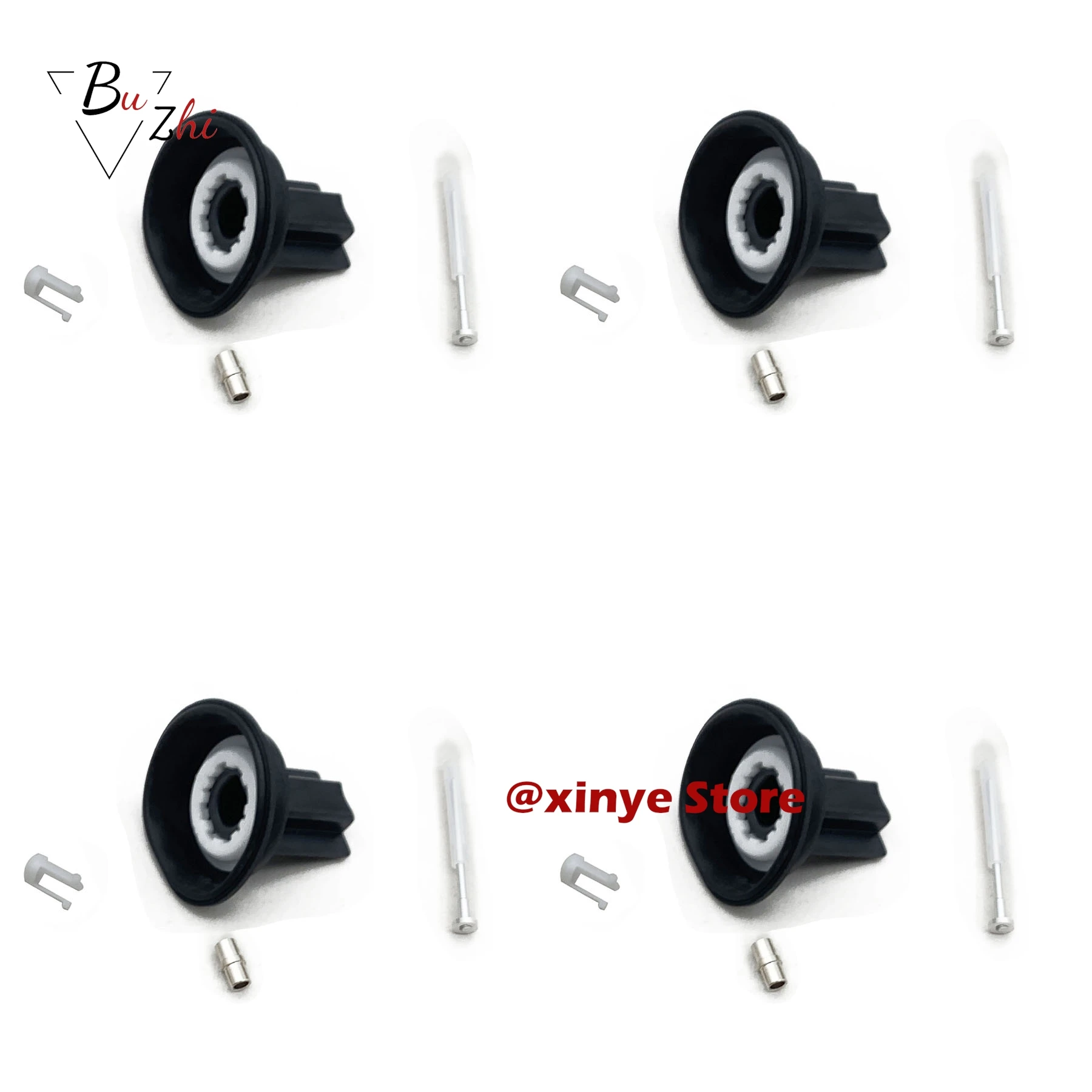 4set/2set/1set Scooter Keihin carburetor KT CVK24 Knife gate type plastic diaphragm plunger assembly with Jet needle And nozzle