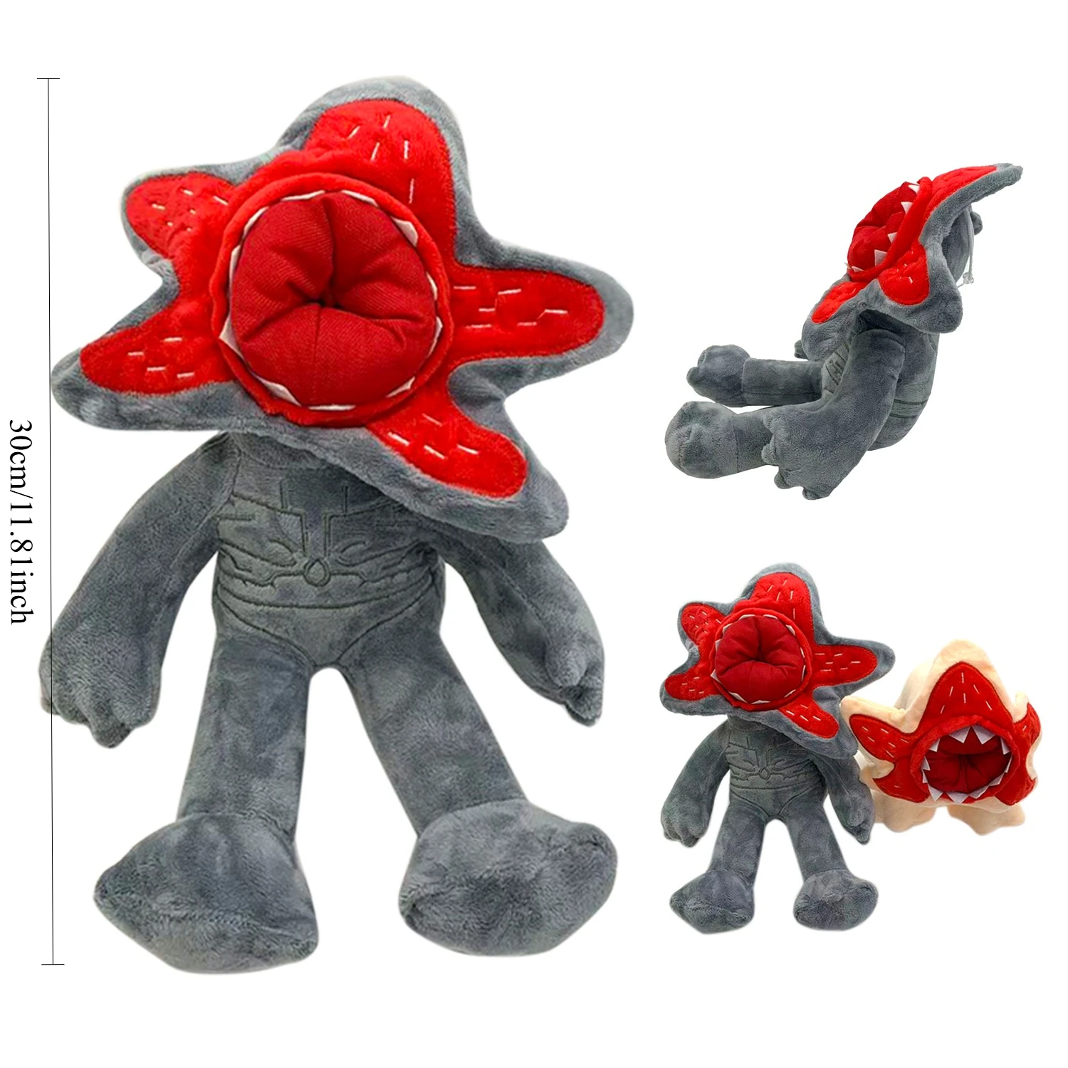 Pluszowe zabawki z postaciami z kreskówek z 2026 roku, urocze pluszaki Demogorgon, prezenty dla dzieci, niemowląt, chłopców, dziewczynek na Halloween.