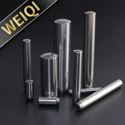 VCN612 Cylindrical Pin Dowel Pin SUJ2 Fixed Shaft Solid Rod  For Locating Diameter1 /1.5 /2 /2.5 /3 /4 /5 /6 Round Head Bolt