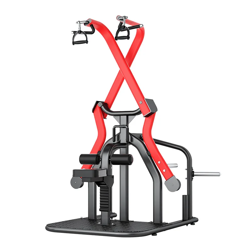  Scissors Pull Back Trainer Commercial High-level Pull-down Cross-arm Machine Back Muscle Fitness Equipment Hummer Equipment