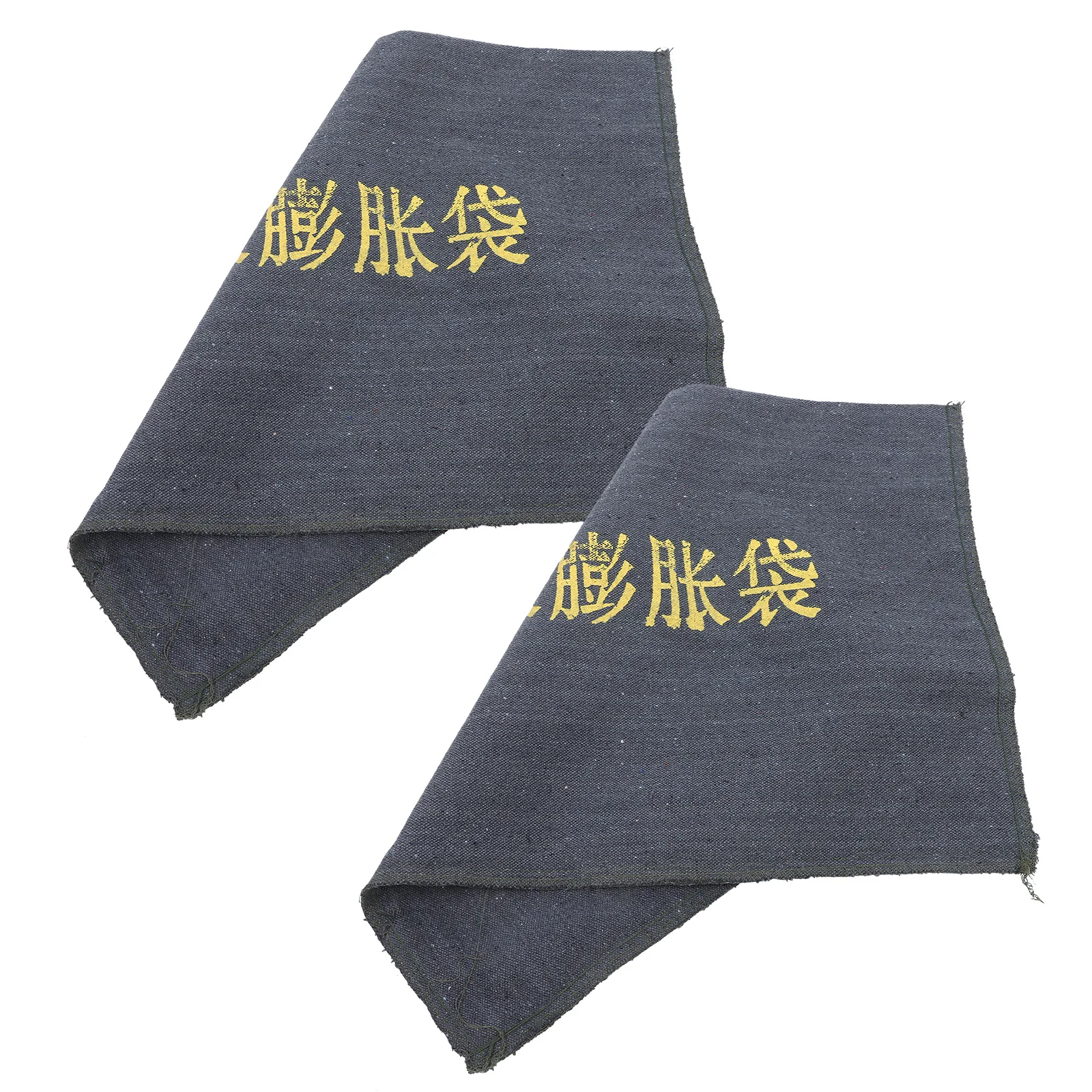 Bolsas de barrera contra inundaciones activadas por agua, bolsas de arena de lona, protección contra inundaciones absorbente reutilizable, prevención del sótano de la entrada del hogar, 2 uds.