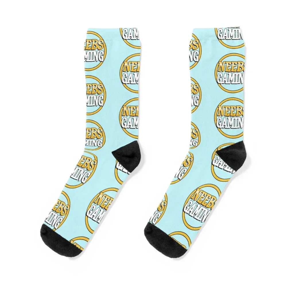 

Neebs Gamingg Logo Circle Socks luxe summer New year's Crossfit Socks For Man Women's