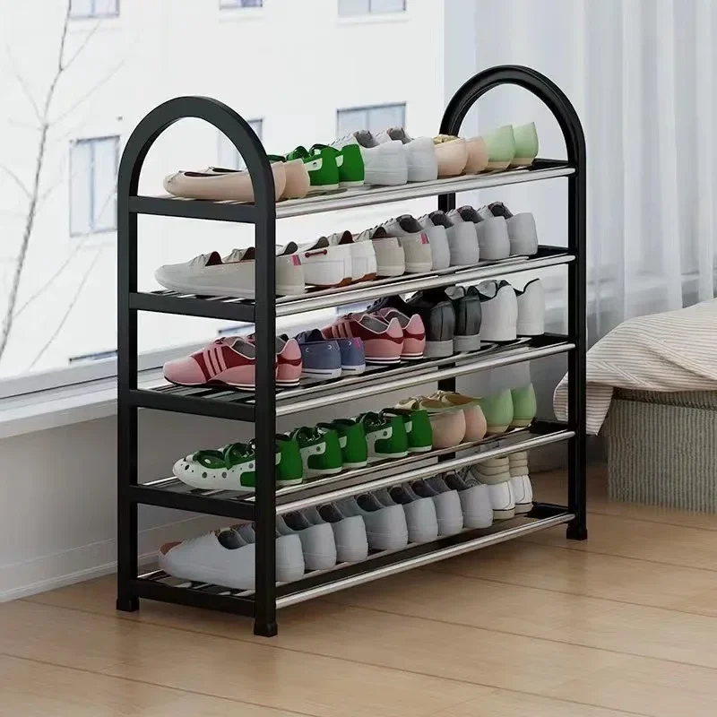 Iron Storage Shelf No Drill Shelf Boot Organiser Organizer Furniture Coat Rack Shelves Organizers Women Sneakers Shoerack Shoe