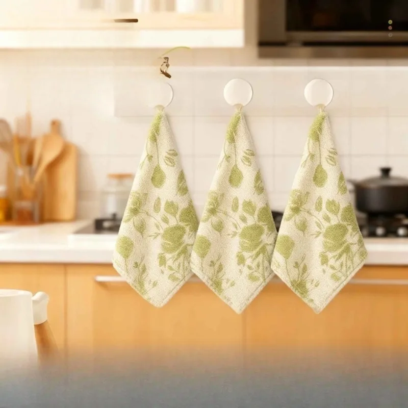 5/10pcs Microfiber Cleaning Cloths Absorbent Fast Drying Lint-Free for Kitchen Bathroom Car, Reusable Washable Edge-Trimmed Wipe