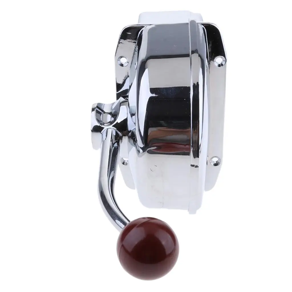 Marine Single Lever Control YK9-S Chrome Finish Engine Control Box for Stainless Steel Boat Accessories