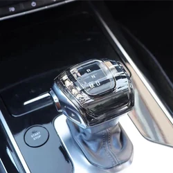 Hongqi H5 2020-2022 라인석 크리스탈 자동차 개조 기어 시프트 레버 손잡이 핸들 프레임 장식 보호 커버 트림 스티커