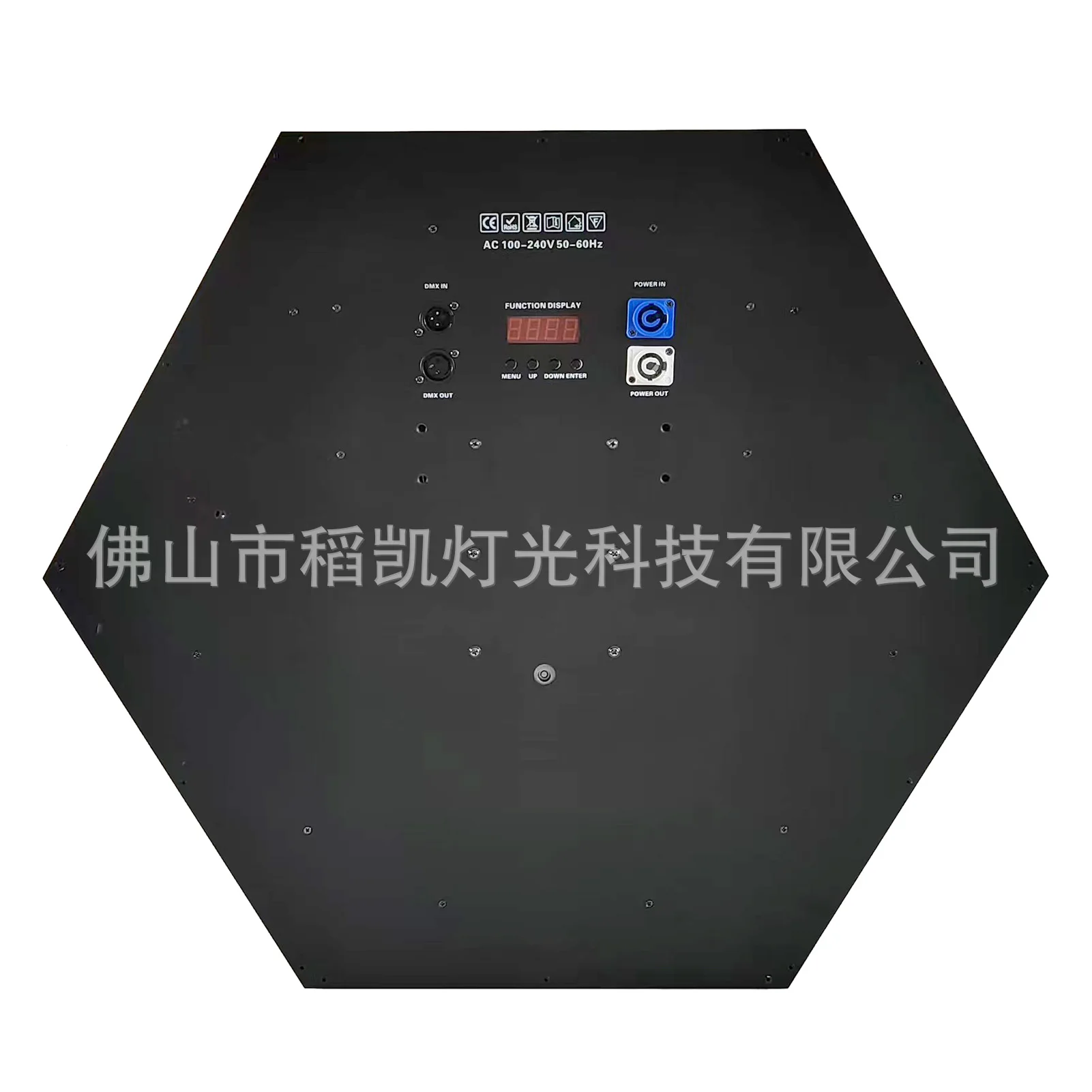 فلاش مصبوغ ريترو 576 5050 خرز DMX للتحكم في الجسم المعدني قاعة الرقص KTV #2