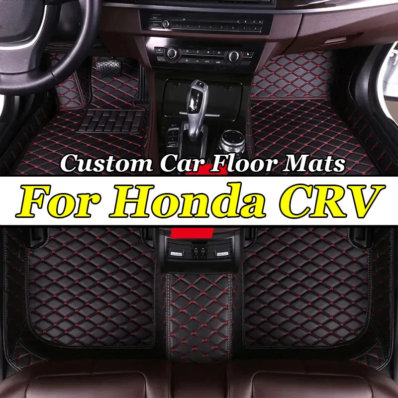 

Автомобильные коврики для Honda CRV 2007 2008 2009 2010 2011, пользовательские подушечки для ног, автомобильный ковер, аксессуары для интерьера