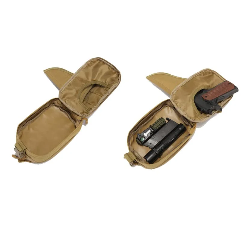 Image 6: Sac tactique d'extérieur, sacoche de combat, sac banane camouflage tactique Molle