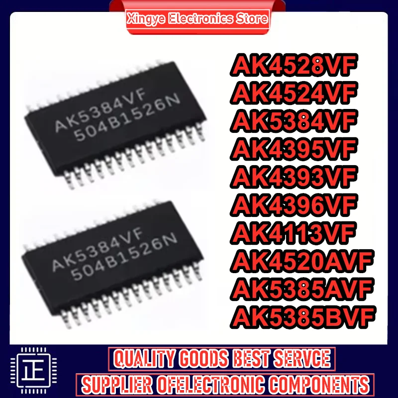 

AK4528VF AK4524VF AK5384VF AK4395VF AK4393VF AK4396VF AK4113VF AK4520AVF AK5385AVF AK5385BVF AK4393VF-E2 AK5384VF-E2 AK4395VF-E2