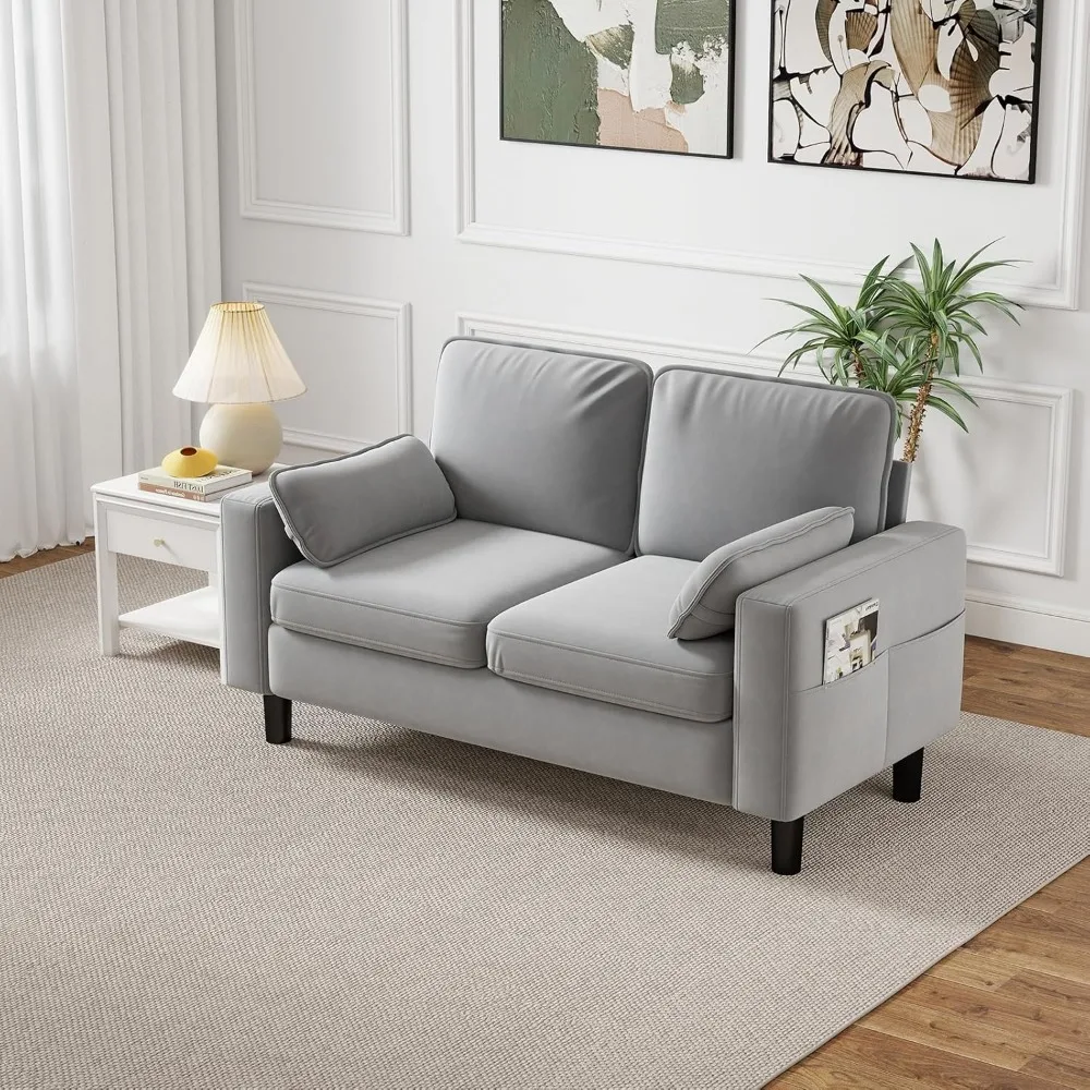 56” Loveseat Sofa, …