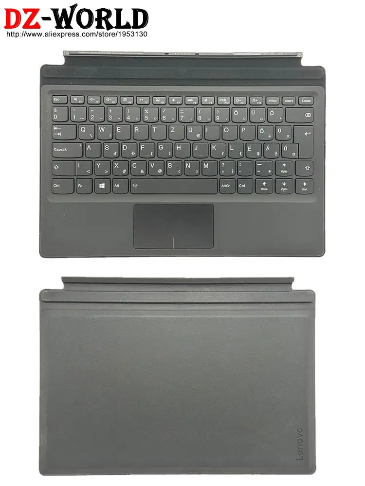 Imagem -05 - Teclado Retroiluminado para Lenovo Miix Mini Base Folio Case Eua ru th pt hu Cfb 510 12ikb 5n20m13908 5n20n21116
