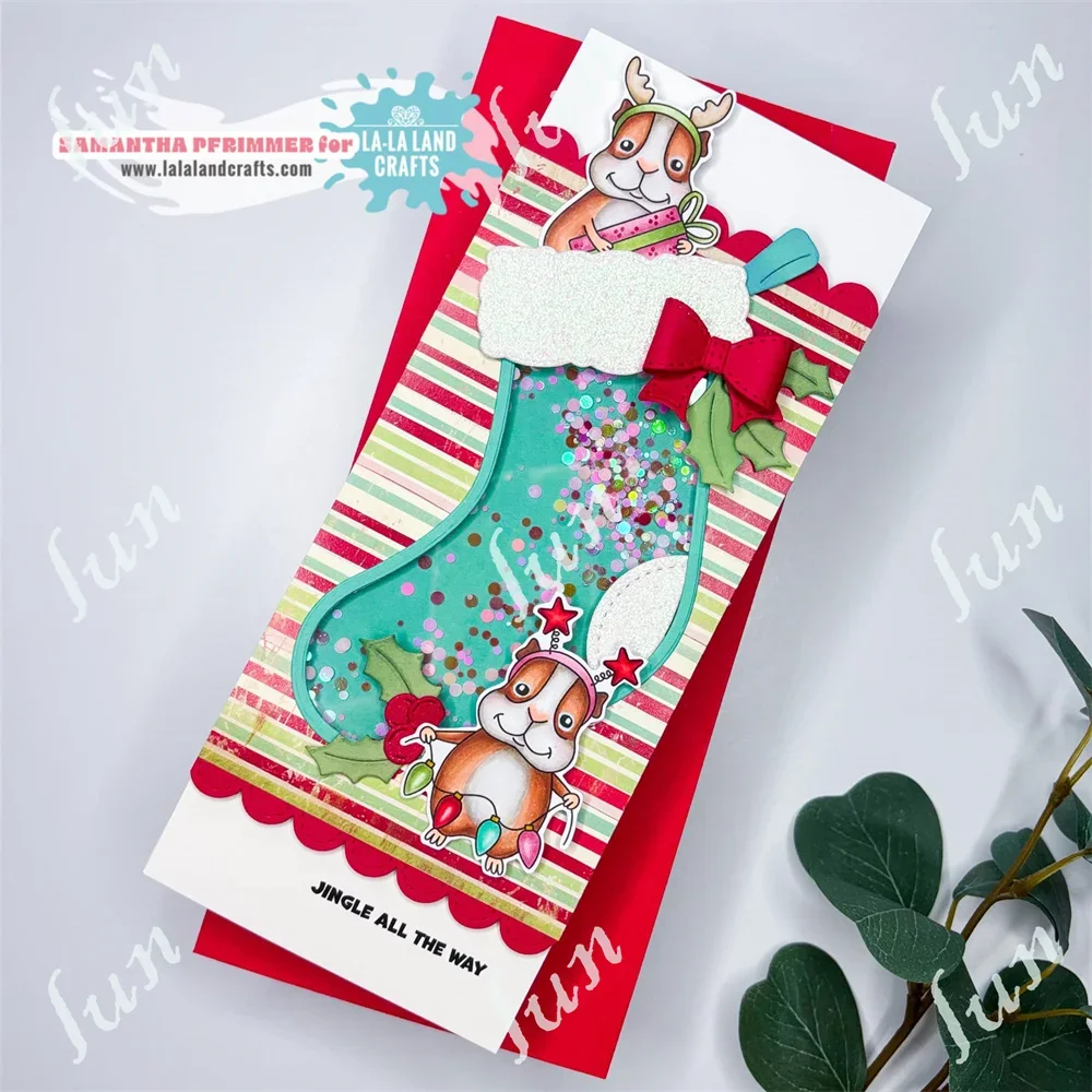 Cutting Dies Frames and Borders Christmas Stocking Die Cuts for Card Making Paper Card Handmade Embossed Scrapbook Diary Knife