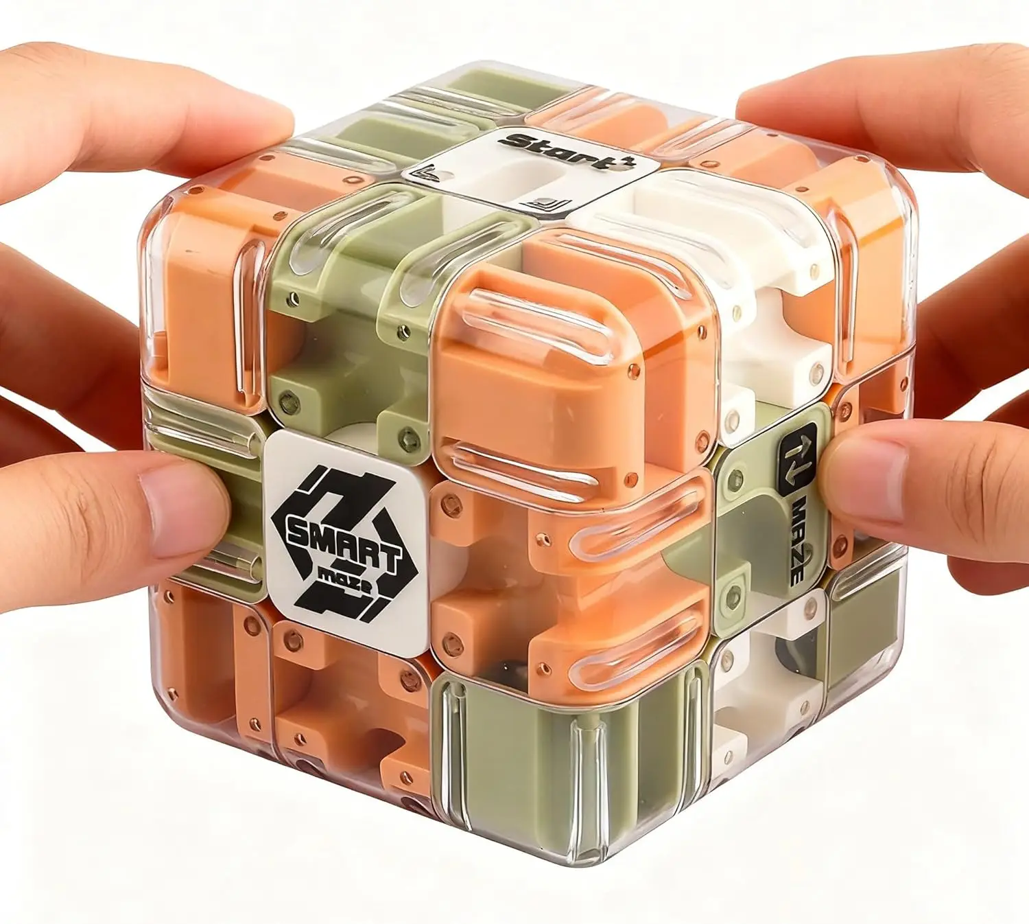 Cube labyrinthe 3D, jouet Puzzle pour enfants et adultes, Cube multijoueur, pensée logique, soulagement du Stress sensoriel, cadeau de noël