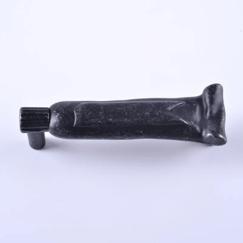Top Quality Unique artistical Design Furniture Hardware Hole pitch 76mm Toothpaste Toothbrush Cabinet Handle Drawer Pulls