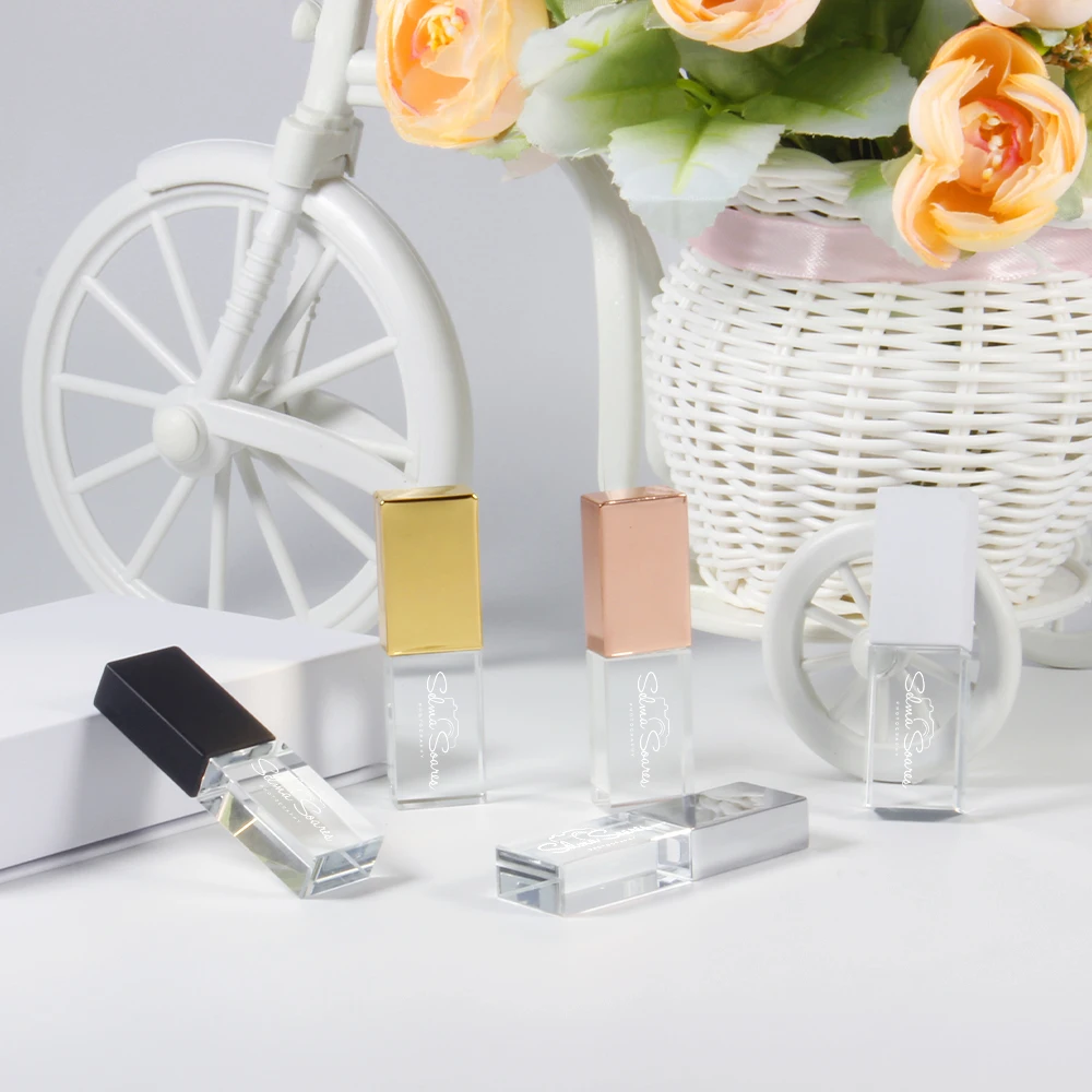 Màu Sắc Tùy Chỉnh Tặng Đèn LED Cổng USB 128GB Quà Cưới Camera Bút 64GB Giá Rẻ Logo THẺ NHỚ 32GB 16GB 8GB 4GB U Đĩa Pha Lê