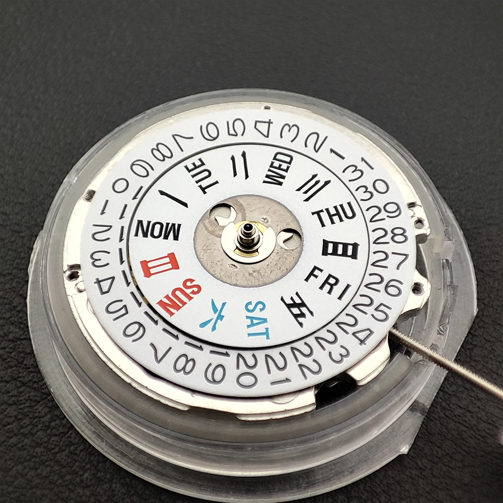 China NH36A Movement Can Replace The Japanese NH36 Movement Date 3 o'clock Dual Calendar High Accuracy Automatic Mechanical NH36