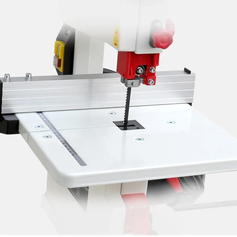 Woodworking Machine Band Saw For Metal 8.5 Inch Workshop Table Saw 200MM 350W Small Household Multifunctional Wood Cutting Tool