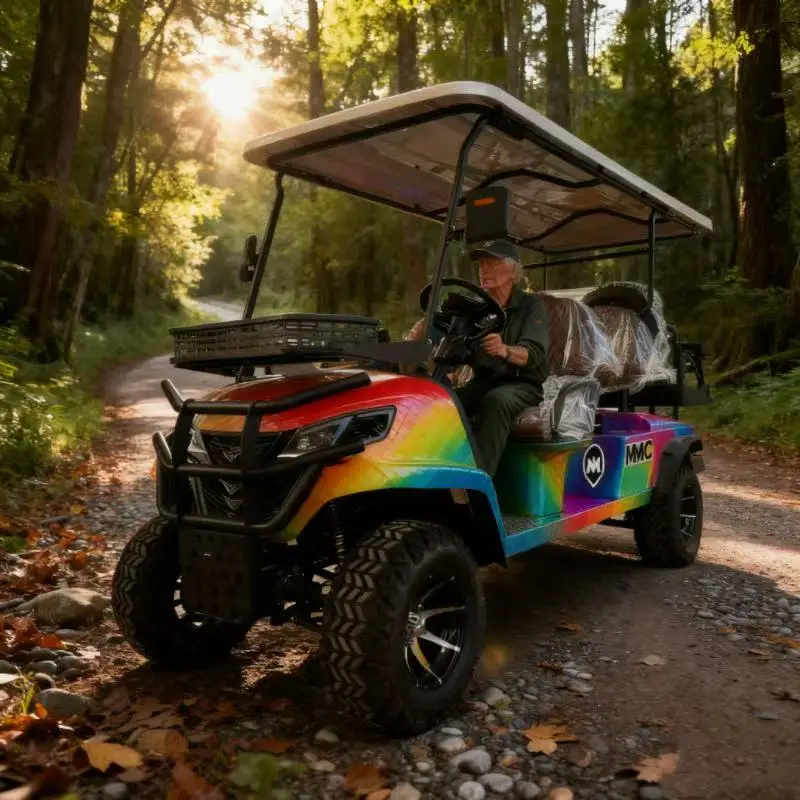 

Hot-Selling 4WD Non-Slip Electric Golf Cart, Lightweight Aluminum Frame, High-Power, Multi-Seat Customized Golf Cart