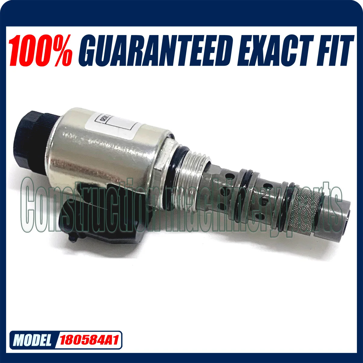 Imagem -04 - Válvula Solenóide para Case 180584a1 12v para Mx80c Mx90c Mx100c Mx100 Mx110 Mx120 Mx135 Mx150 Mx170 1pc