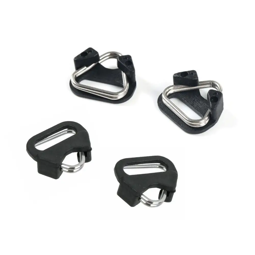 2Pcs Steel Triangle Split Lug Camera Strap with Plastic Cap for Belt Hook Lanyard for Camera Shoulder Strap