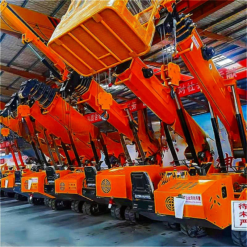 High Quality 360 Degree Spider Crane Swivel Crawler Type Spider Crane 3 Ton 5 Ton  Diesel Lifting Machinery Crawler Spider Crane