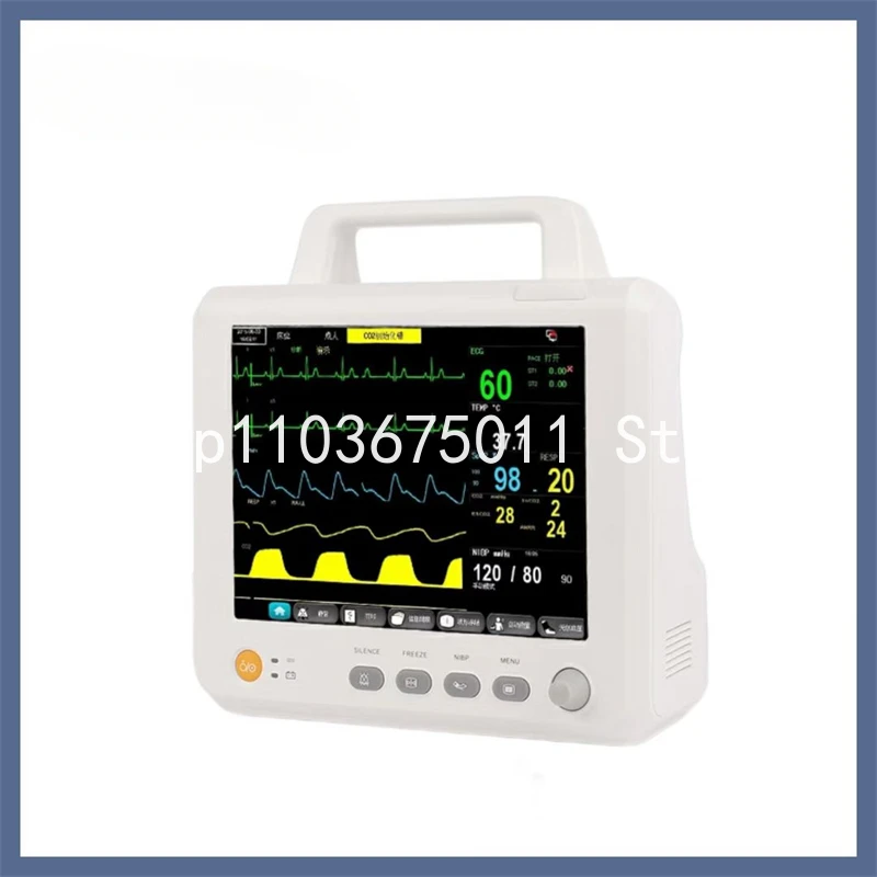 

Patient Montor Veterinary Monitor animal 8 inch screen portable optional for capnograph ETCO2 IBP Montior capnograph