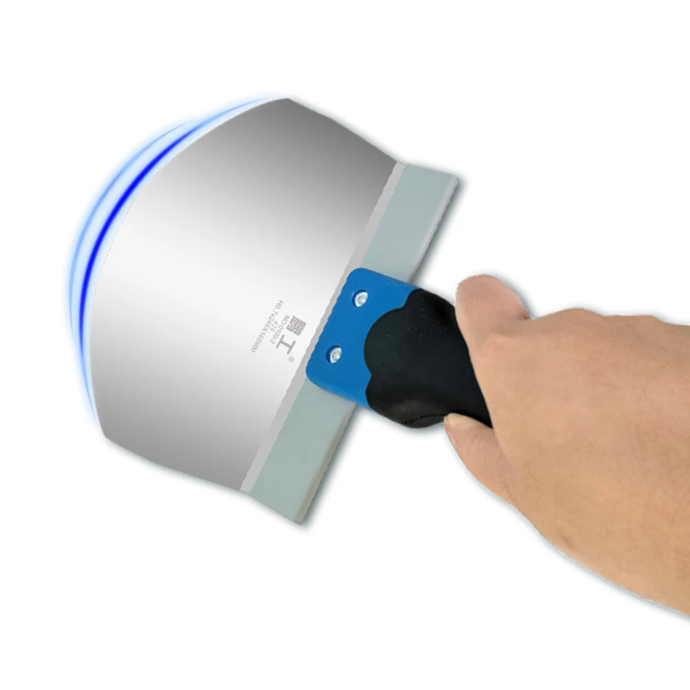 Putty Knife Wall Paint Plaster Trowel Arc Ash Shovel Paint Scraper Wallpaper Paint Hand Tool Stainless Steel Scraping Tools