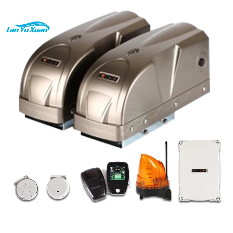 LSDD automatic 24V DC Rolling Folding door opener set with controlbox Infrared and light  LSDD-GW-II