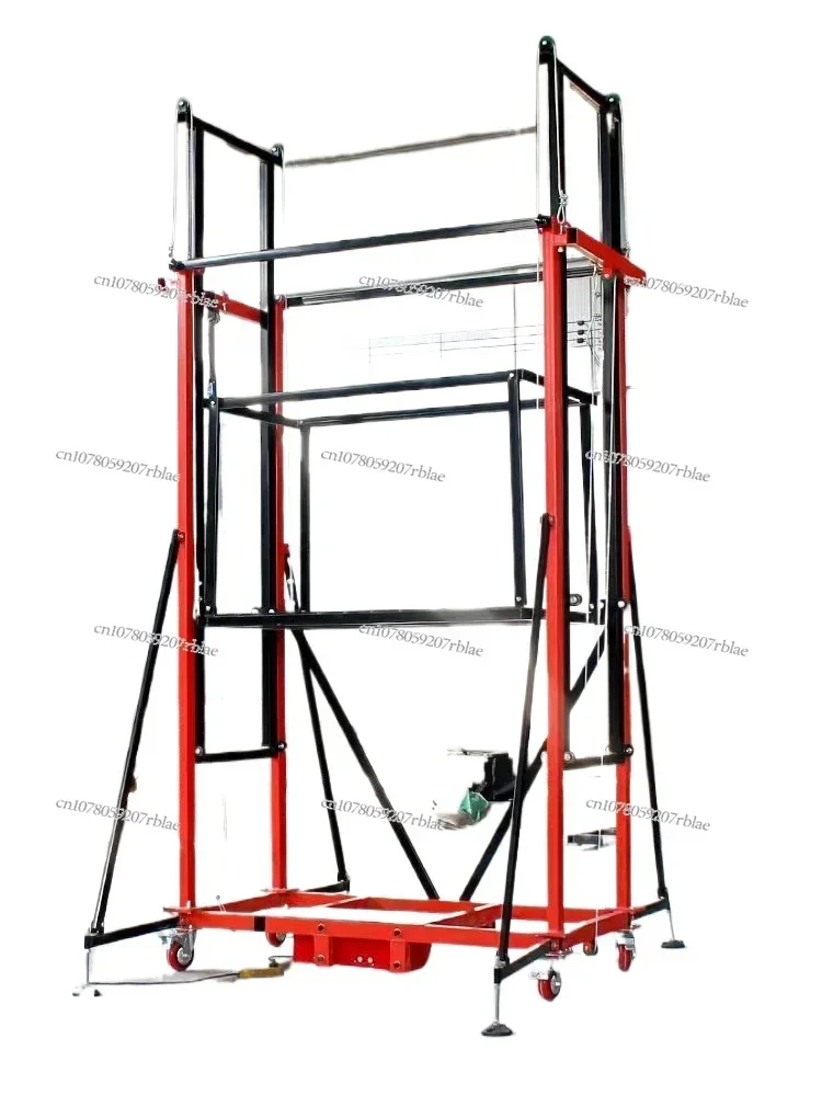 

A New Type of Foldable Hydraulic Mobile Hoist for Remote-controlled Electric Lifting Scaffolding