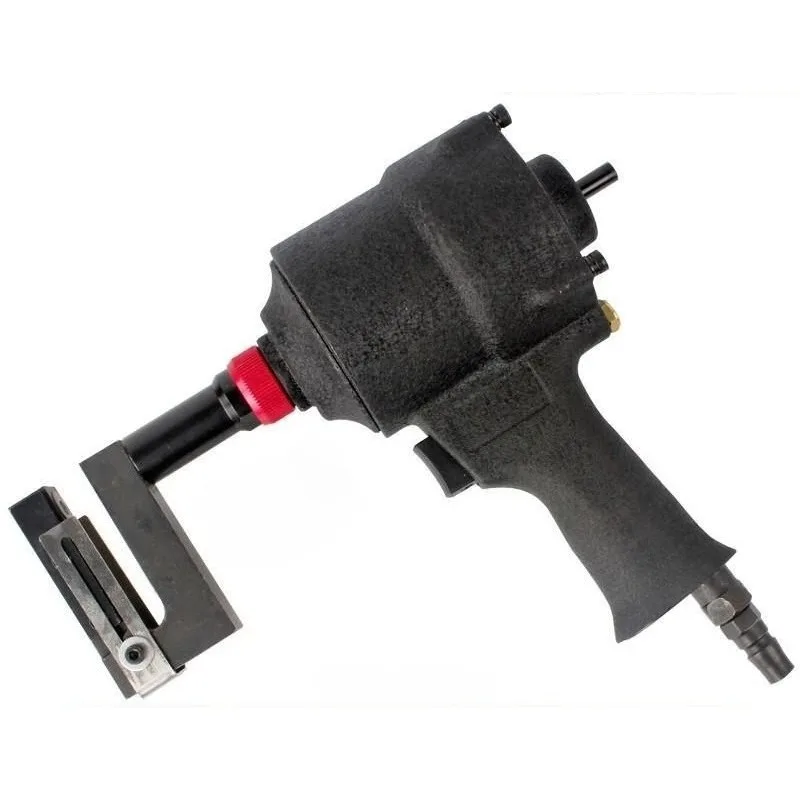 Pneumatic punching gun punching machine metal advertising word iron sheet stainless steel luminous word steel plate door and