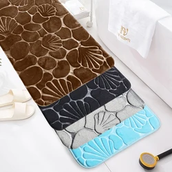 Home Bath Mat Super Absorbent Bathroom Carpets Rugs Soft Floor Bedroom Toilet Floor Shower Rug Decor Soft Dries Quickly