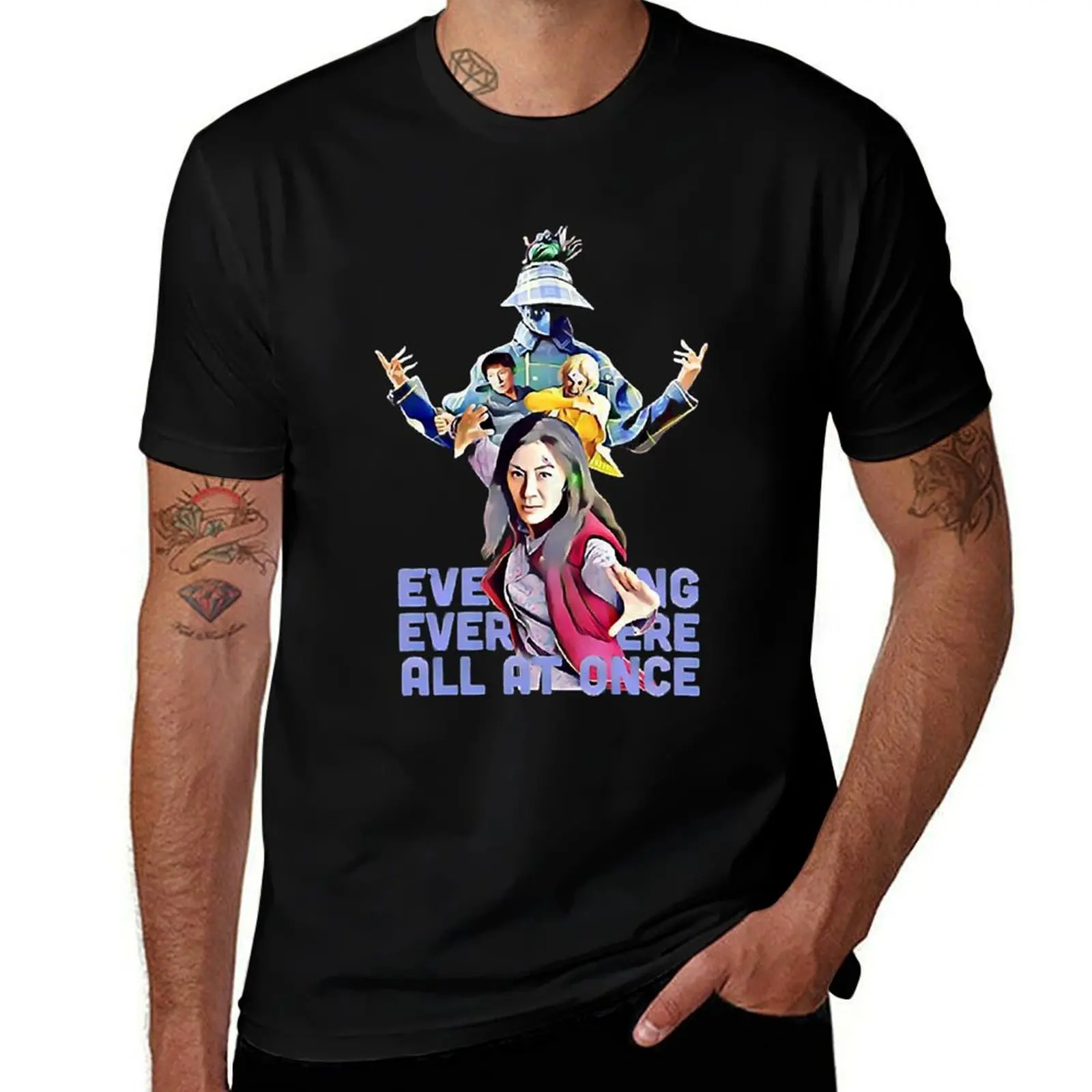 Everything Everywhere All At Once T-Shirt Daily Work Short Sleeve Top