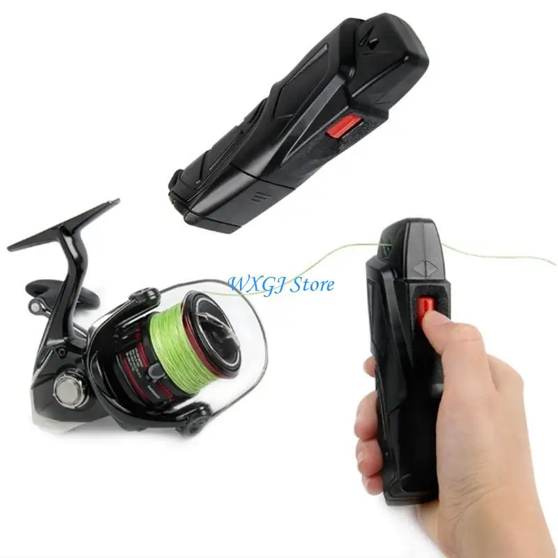 37JE Line Remover Electric Fishing Line Stripper Fishing Reel Line Spooler