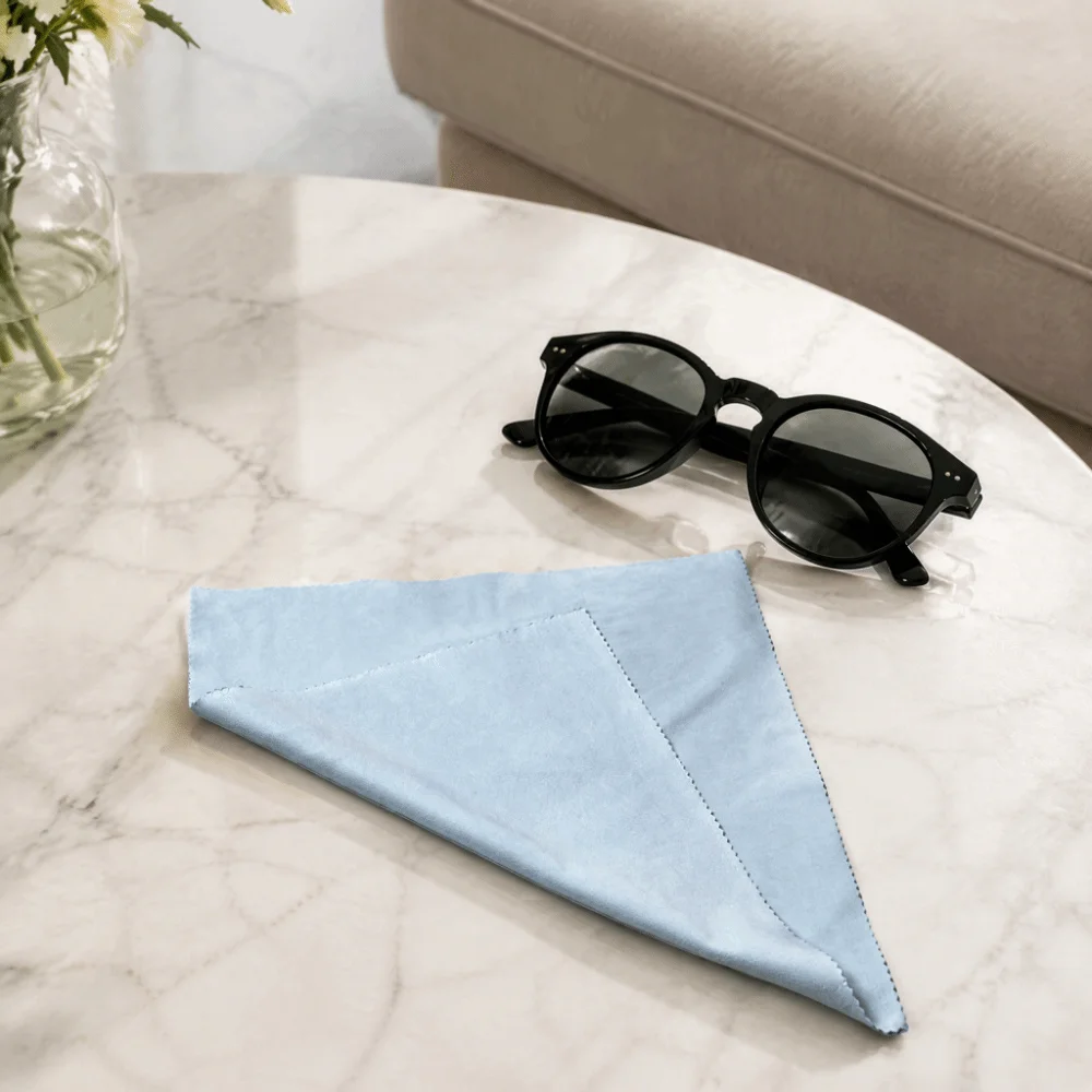 Sturdy Suede Watch Cleaning Cloth Blue 30 x 30cm Watch Repair Tool Watch Polishing Cloth For Watch Makers