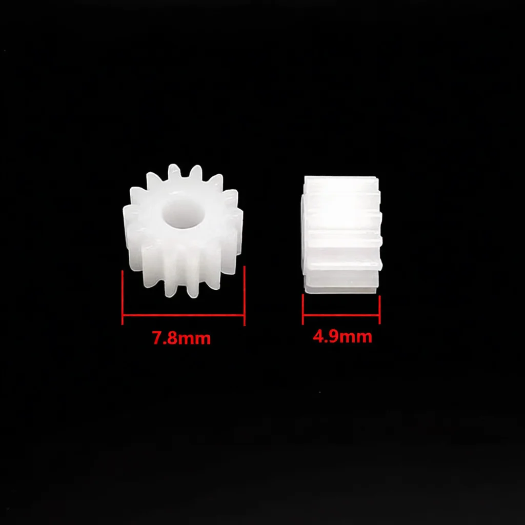 0 5 Module Plastic Gears POM Spur Drive Part For DIY Robotics Motor Transmission Precision Mechanical Equipment Spare Gear