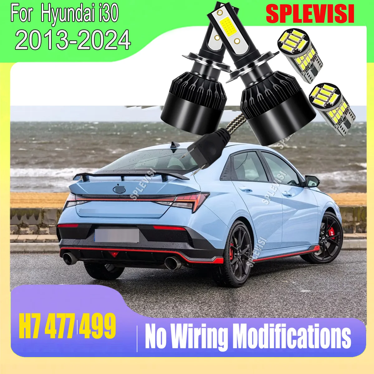 

Save Money Long-Term with the Extended Lifespan H7 LED 60W 6000LM Headlight Bulb For Hyundai i30 2013 2014 2015 2016 2017-2024