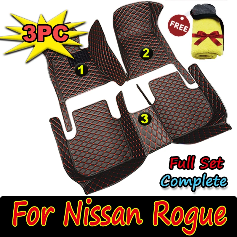 

Автомобильные коврики для Nissan Rogue X-Trail X Trail T32 2014 ~ 2020, коврики, коврики, кожаные коврики, набор автомобильных аксессуаров 2015 2016