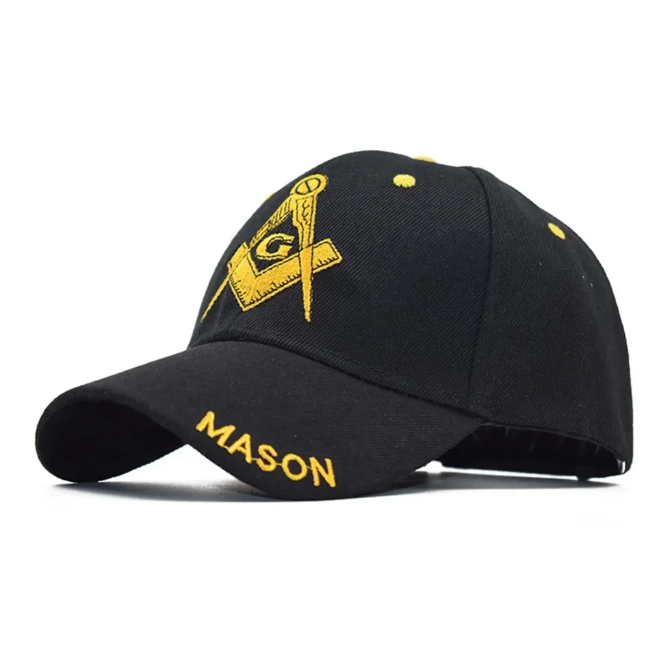 

Masonic Baseball Cap Men Freemason Symbol G Templar Freemasonry Hat Men Women Trucker Caps